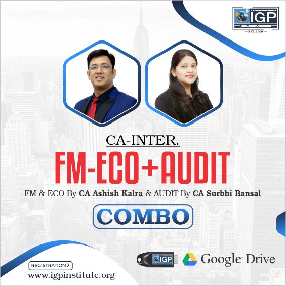 CA Inter - FM Eco & Audit Combo